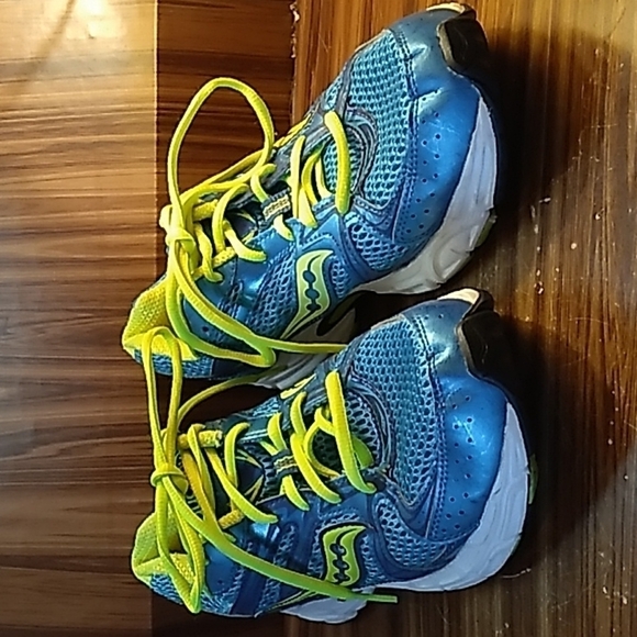 Saucony Conhesion 6 blue womans 9.5 running shoes 👟 - Picture 1 of 7